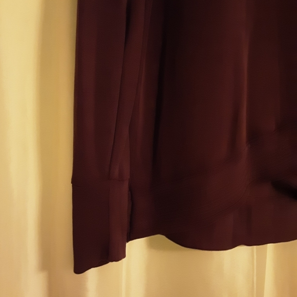 Athleta Purple Criss Cross Sweatshirt - Picture 3 of 8